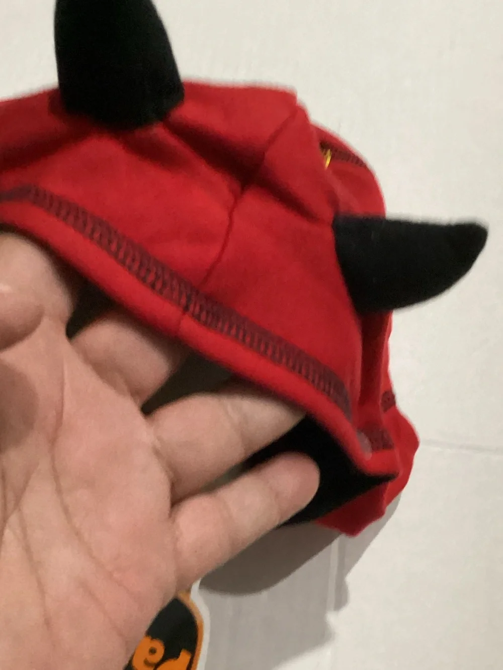 Little Devil Red Dog Hoodie - Party Dog